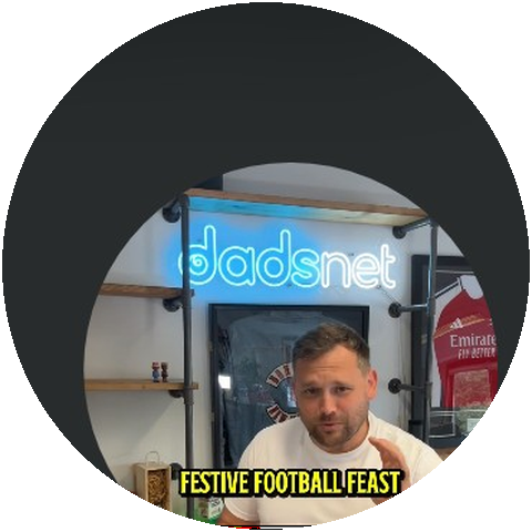 TFC presenter introducing the Festive Football Feast